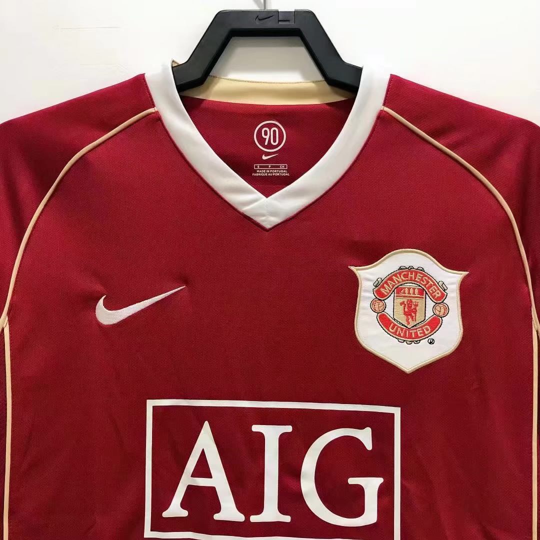 Manchester United 2006-07 Home Kit