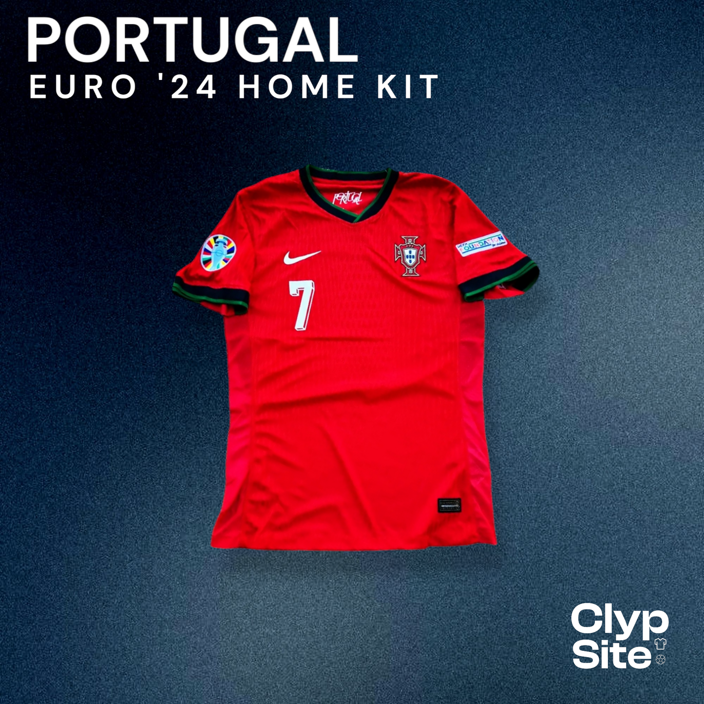 Portugal Euro 2024 Home Kit